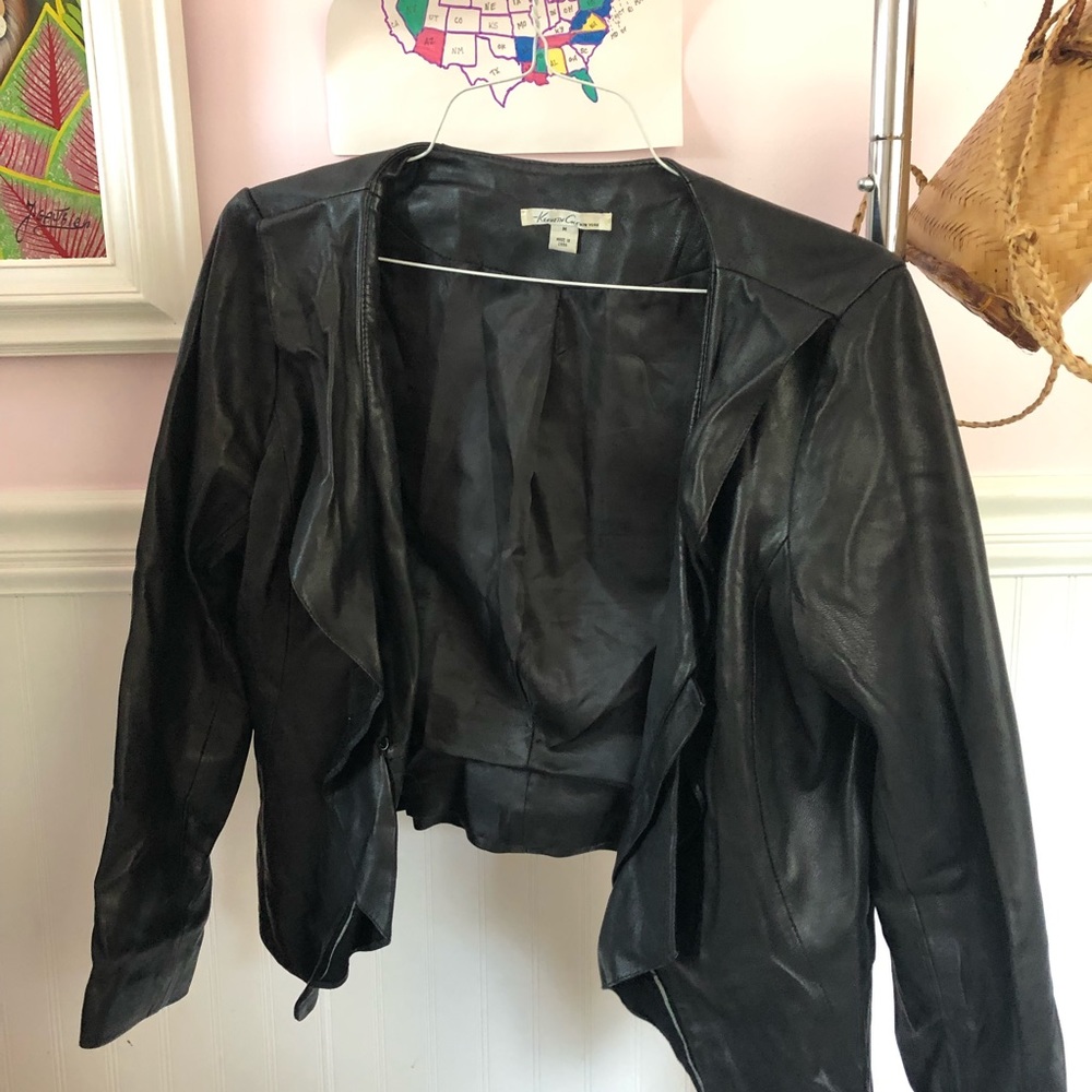 Leather jacket